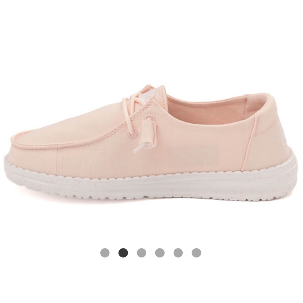 Hey Dude Wendy Pink slip-on casual shoe - Picture 3 of 7